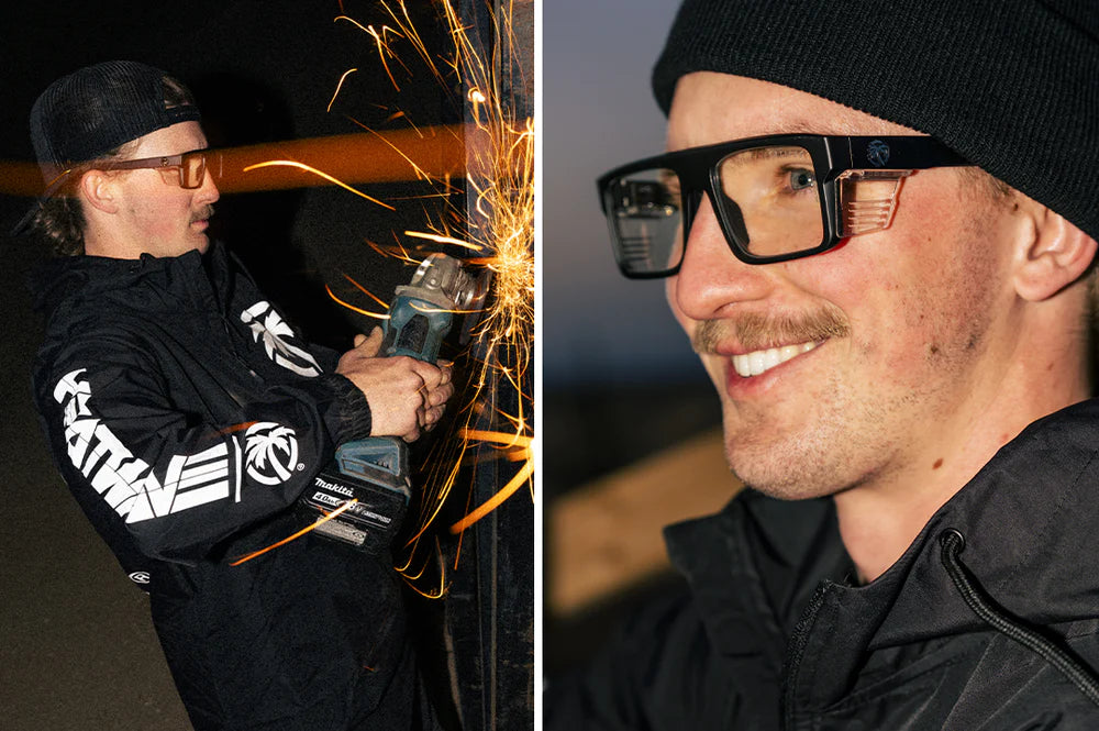 Performance Rayth Sunglasses: Anti Fog Clear Lens Z87+
