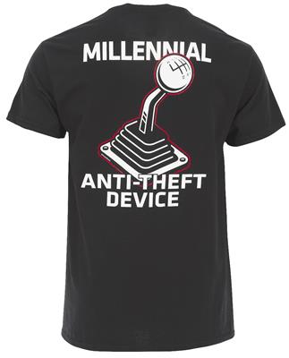 Millennial Anti-Theft Device T-Shirts