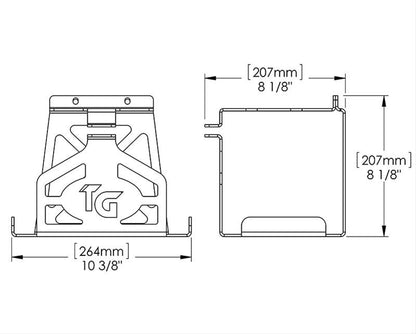 Trail-Gear Battery Boxes 301347-KIT